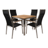 Tafel Marmaris RVS 90x90cm