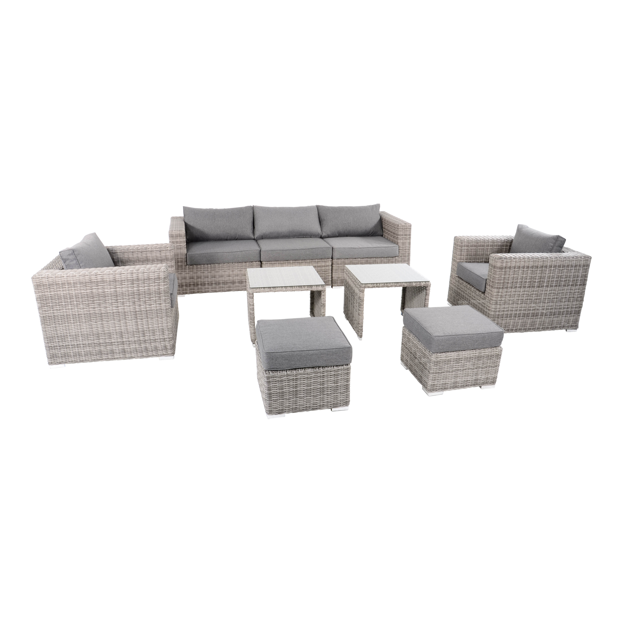 Lounge tafel met hocker Perugia