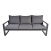 Loungebank Pina Colada Negro 209x80cm