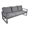 Loungebank Pina Colada Negro 209x80cm