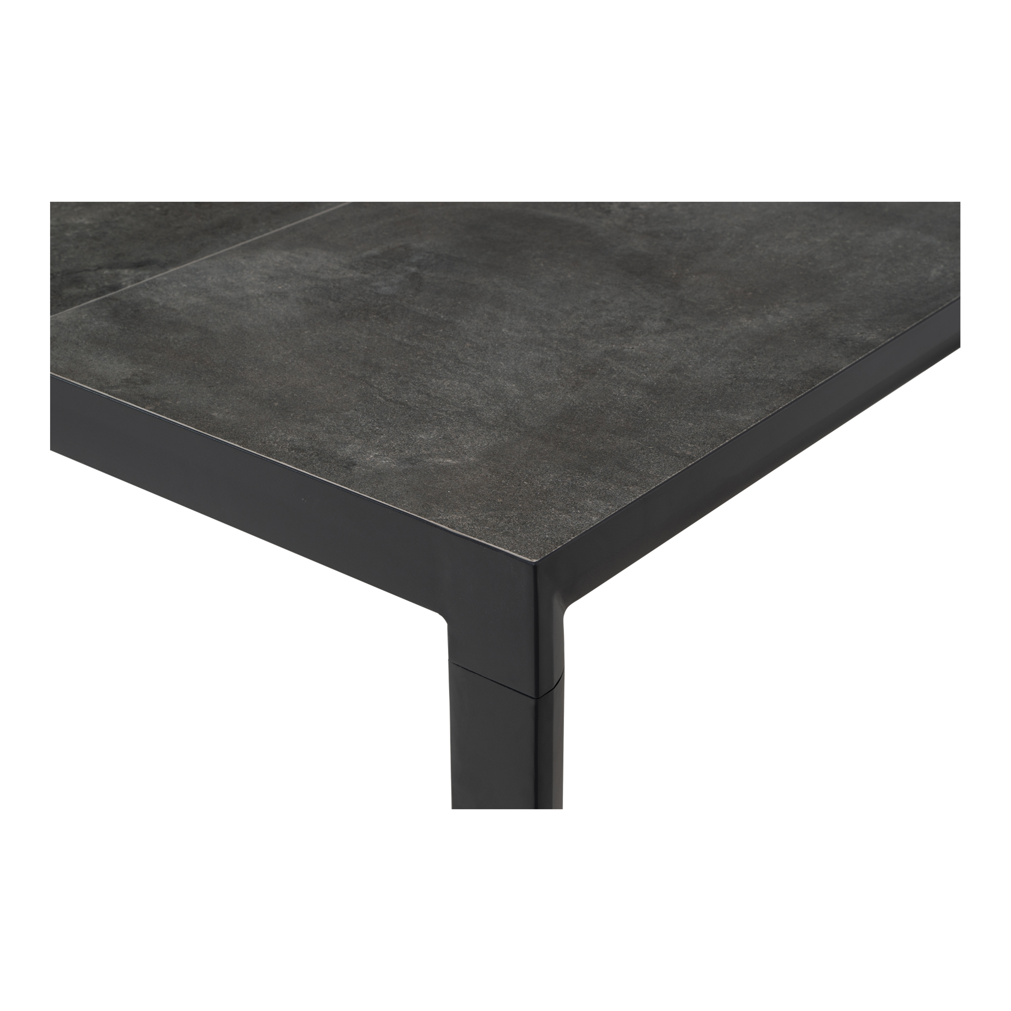 Tafel Murcia Negro 220x100cm