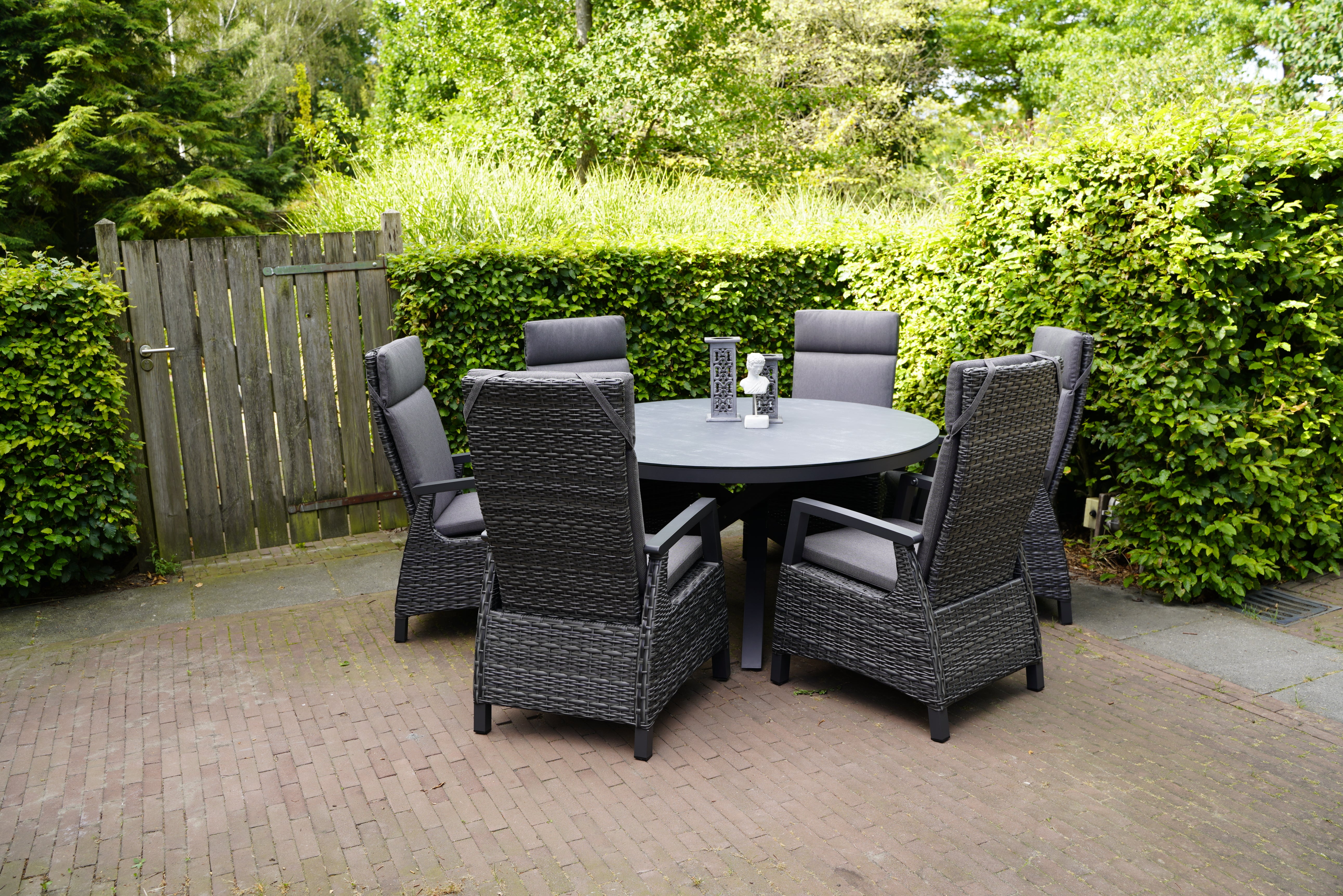 Tafel Mojito Ceramic Negro ø150cm