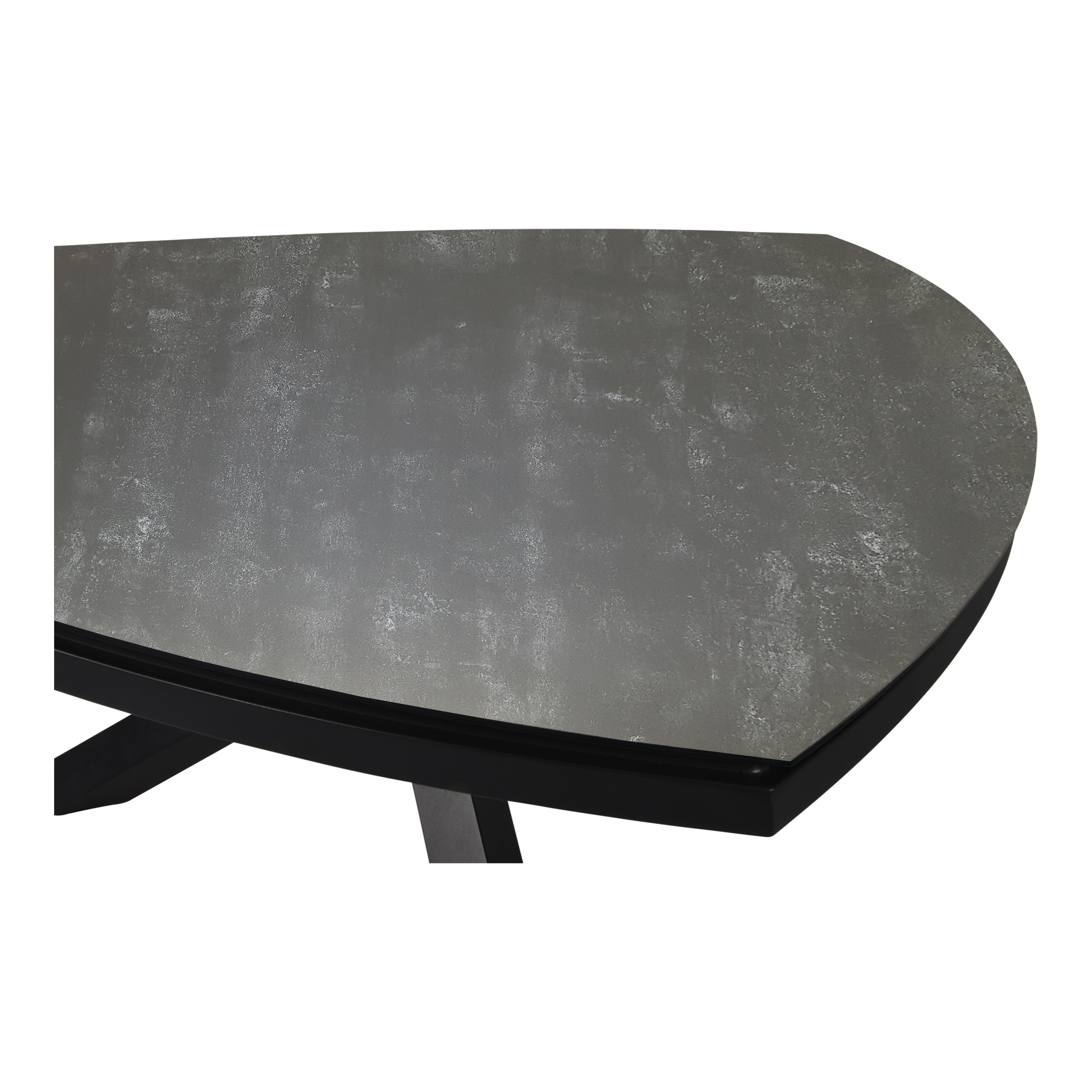 Tafel Mojito Ceramic Negro driehoek 170x170cm