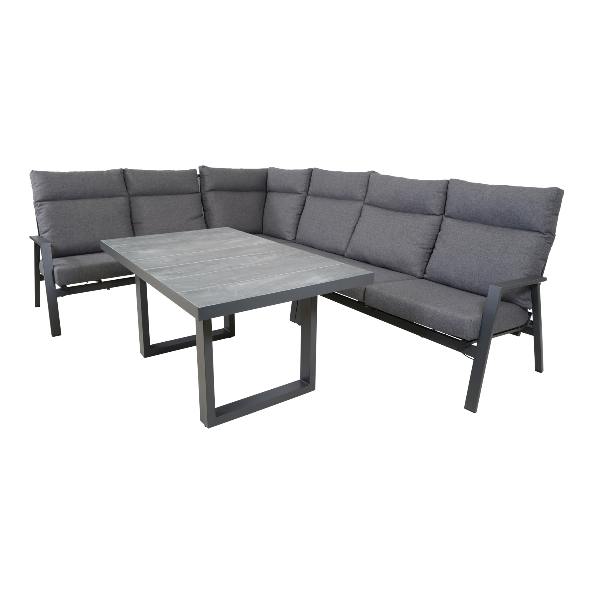 Lounge tafel hoog Prato 2.0 Negro 140x85cm