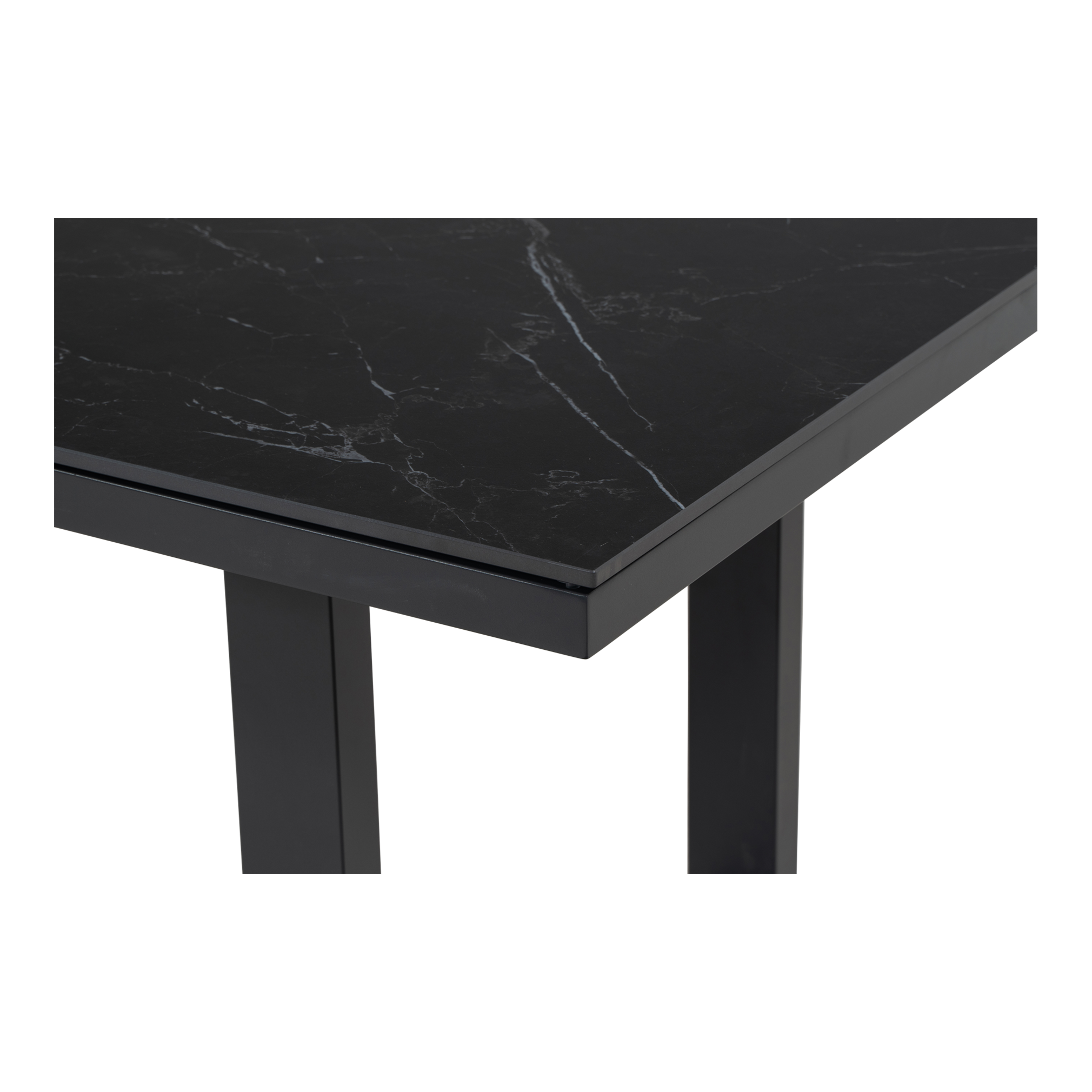 Lounge tafel hoog Monte Carlo Negro 140x80cm