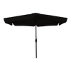 Parasol Gemini zwart Ø3mtr