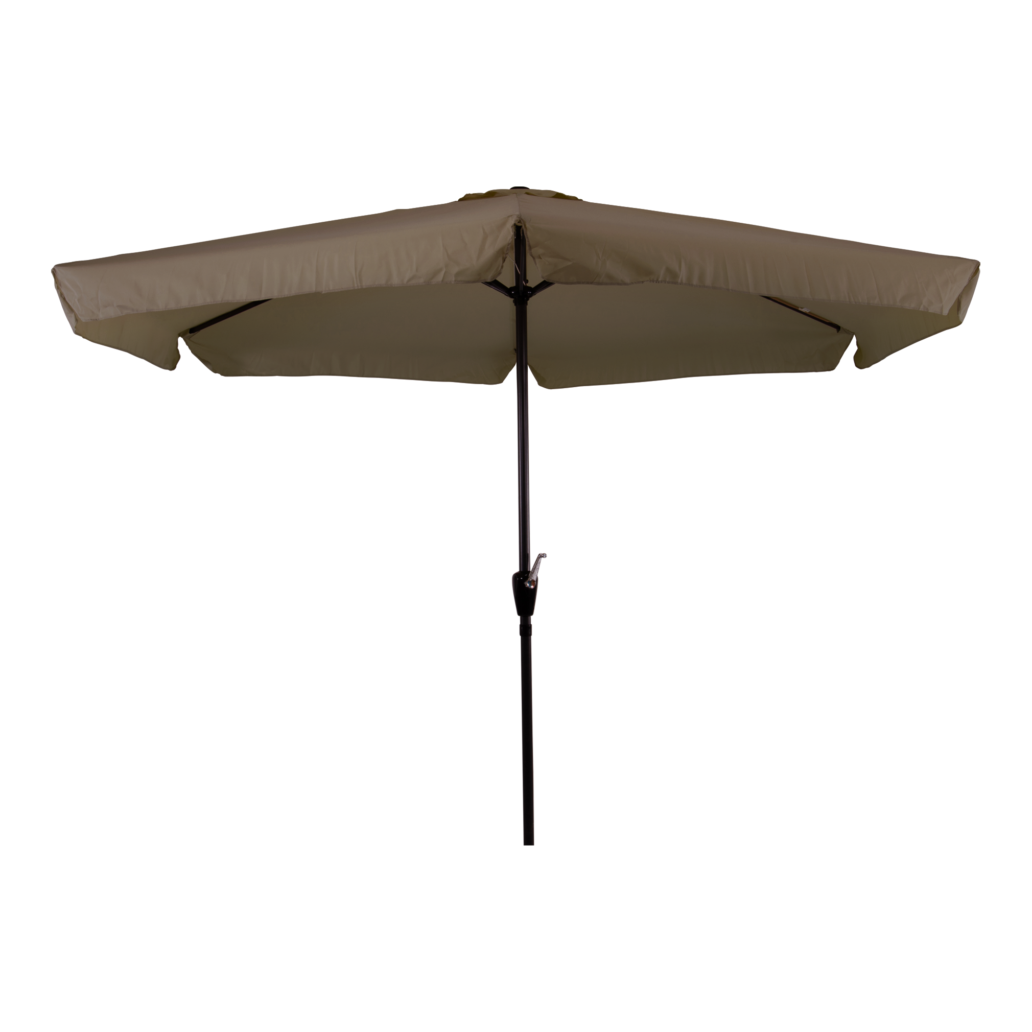 Parasol Gemini taupe Ø3mtr