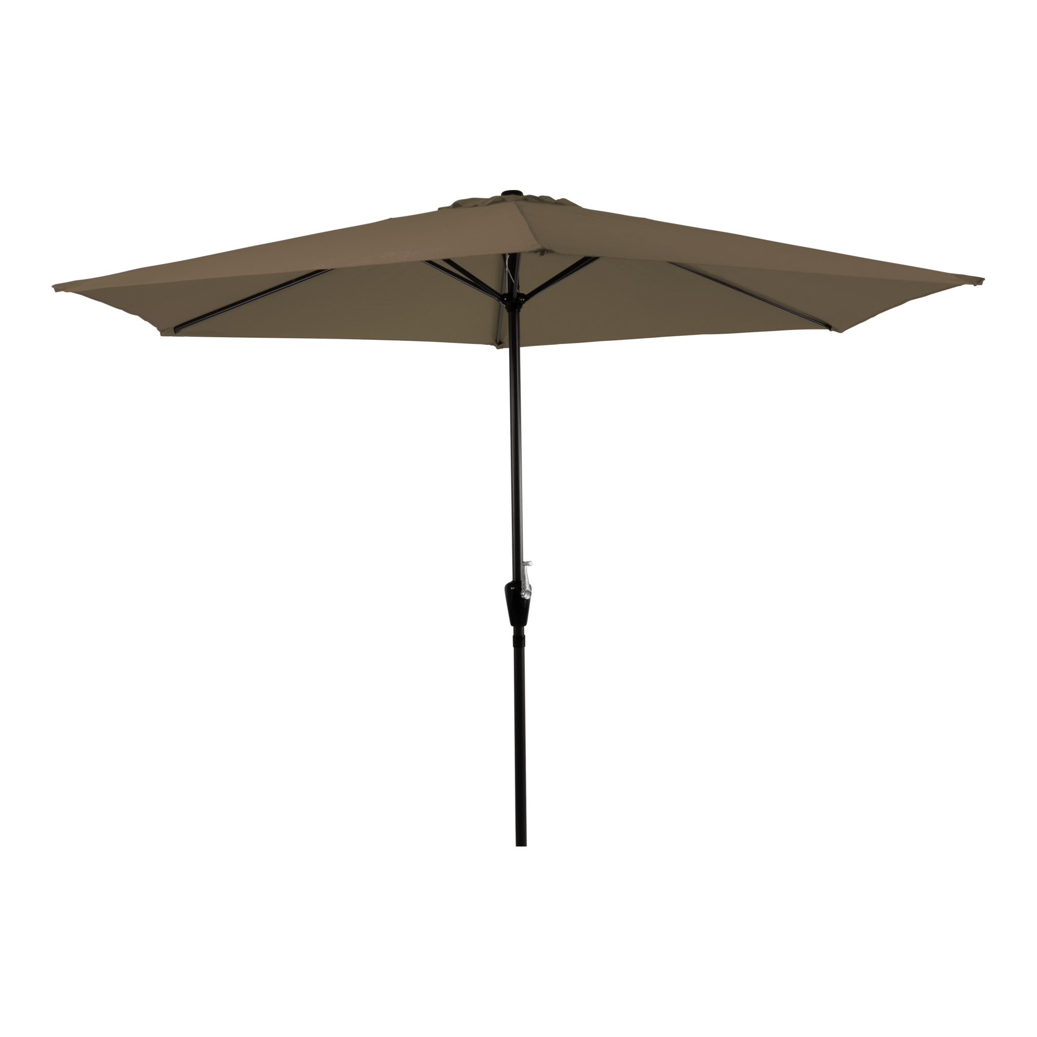 Parasol Gemini taupe Ø3mtr