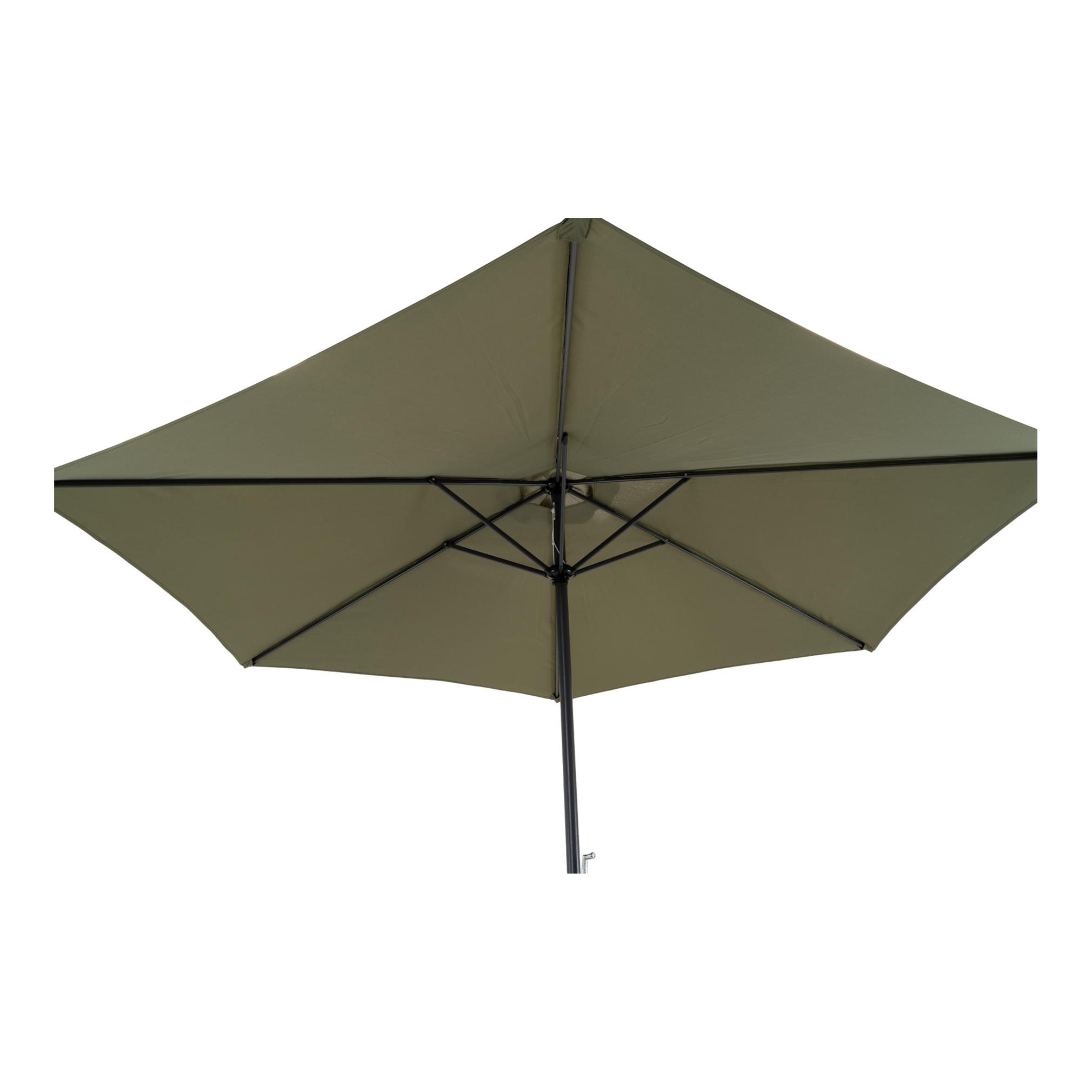 Parasol Gemini olive green Ø3mtr