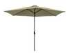 Parasol Gemini olive green Ø3mtr