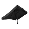 Parasol Libra zwart 2x3mtr