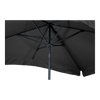 Parasol Libra zwart 2x3mtr