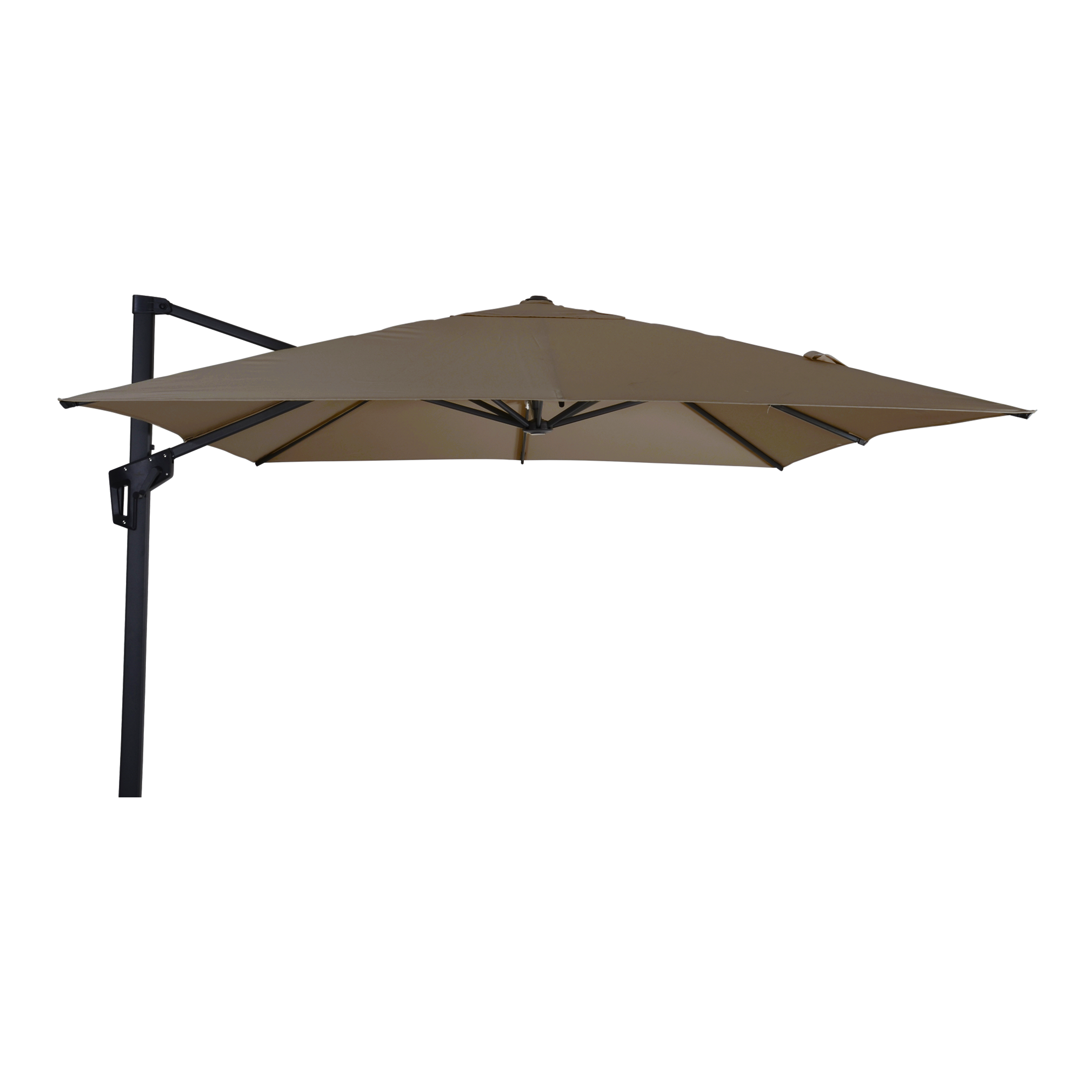 Zweefparasol Libra taupe 2,5x2,5mtr