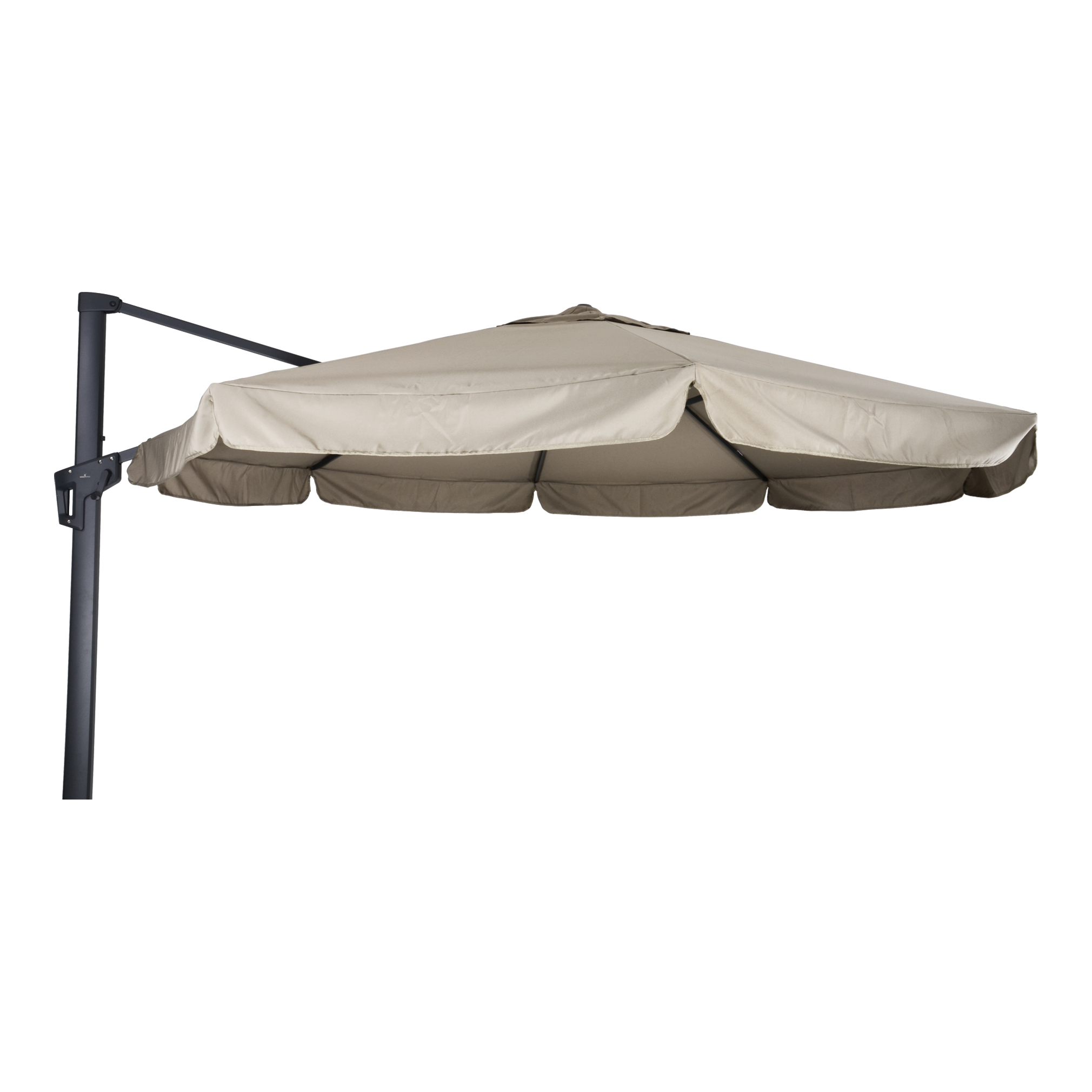 Zweefparasol Virgo ecru Ø3,5mtr