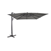 Zweefparasol Taurus grijs 3x3mtr