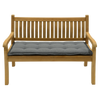 Bankkussen antraciet 120cm