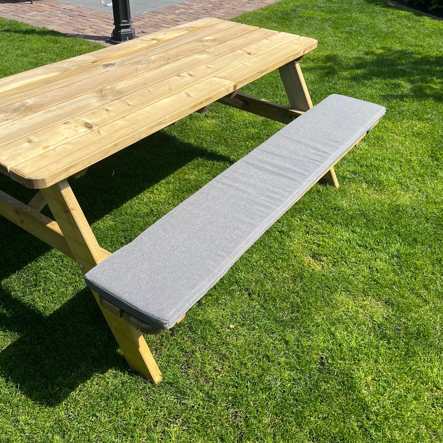 Tuinkussens - 180cm - Picknicktafel 180