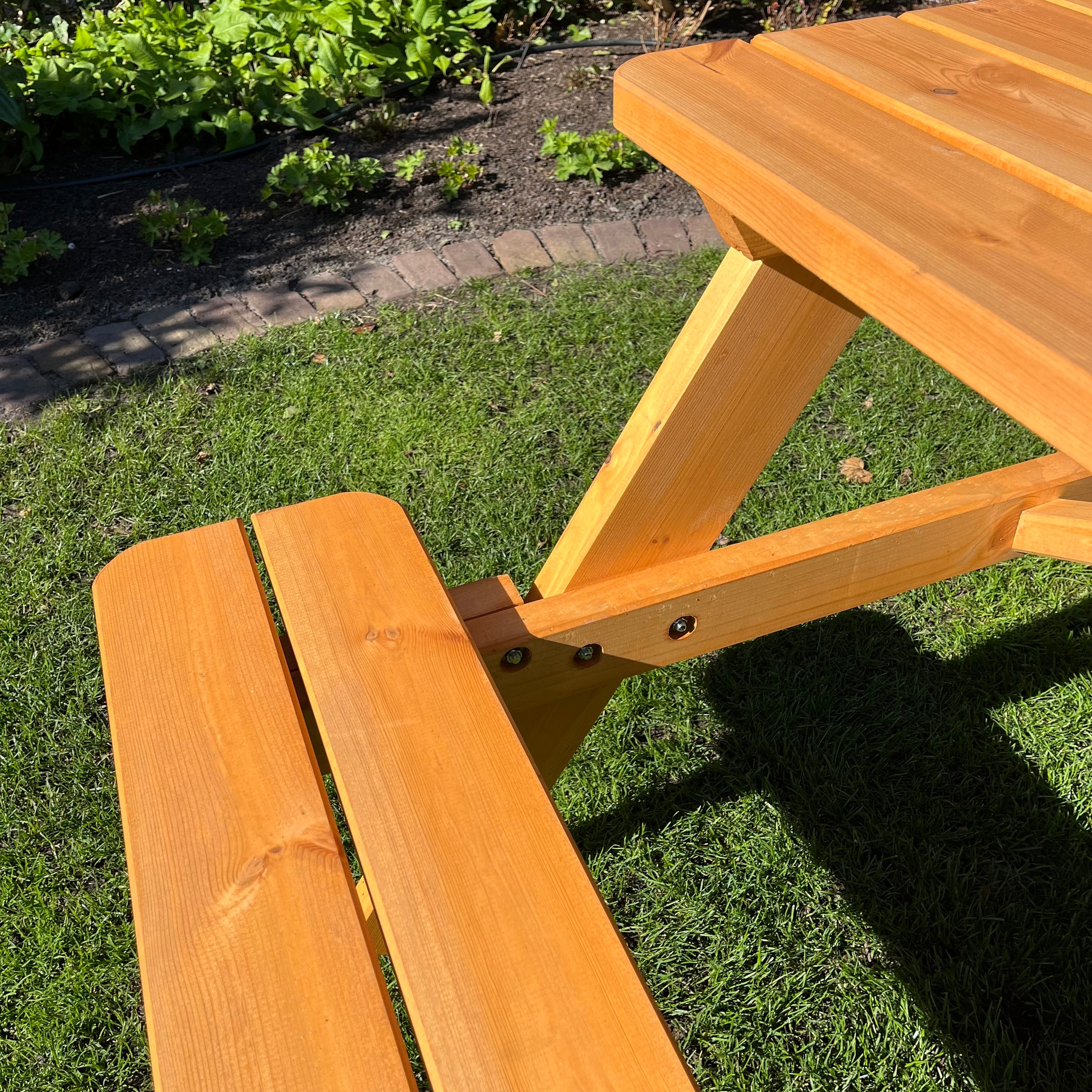 Picknicktafel DeLuxe | Douglas Look/Redwood | 200cm