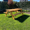 Picknicktafel DeLuxe | Douglas Look/Redwood | 200cm