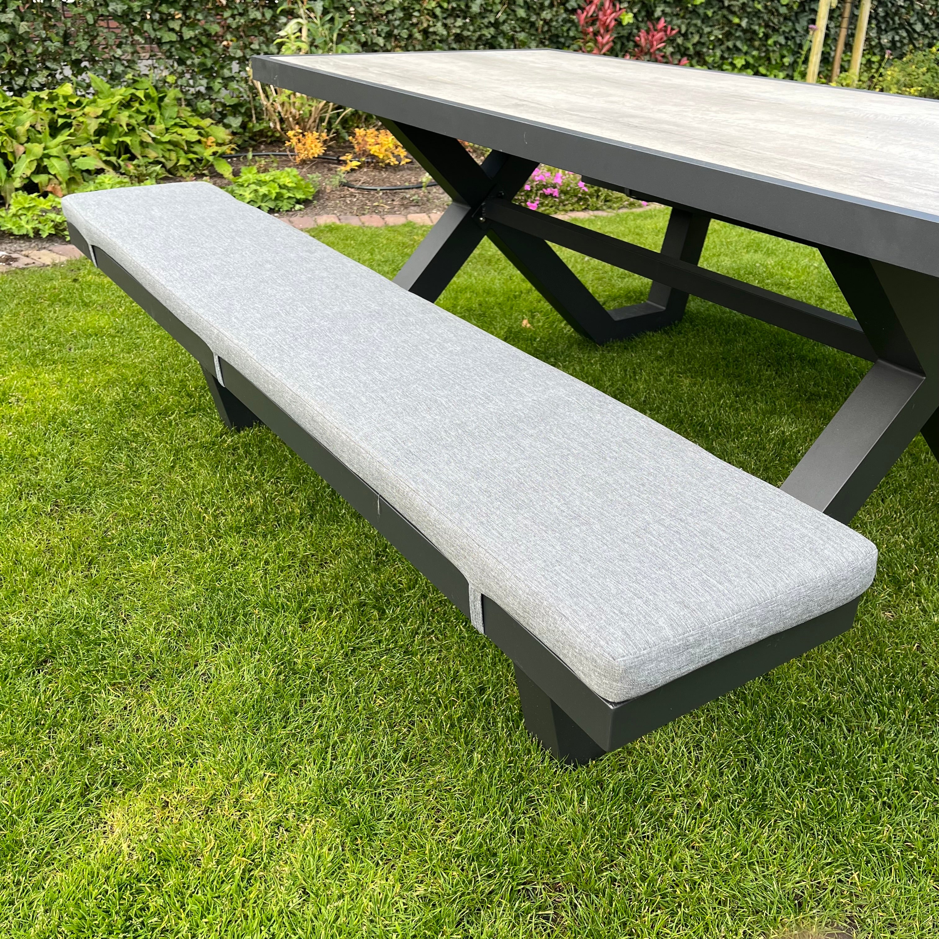 Picknicktafel Alu - Aluminium - 180 cm